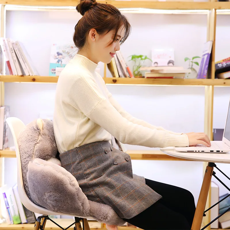 Cojín para silla de dibujos animados, cojín de oficina, taburete grueso para un estudiante, cojín transpirable para trasero para niños - imagen 4