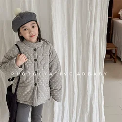 Abrigo acolchado infantil de invierno – Confortable y cálido