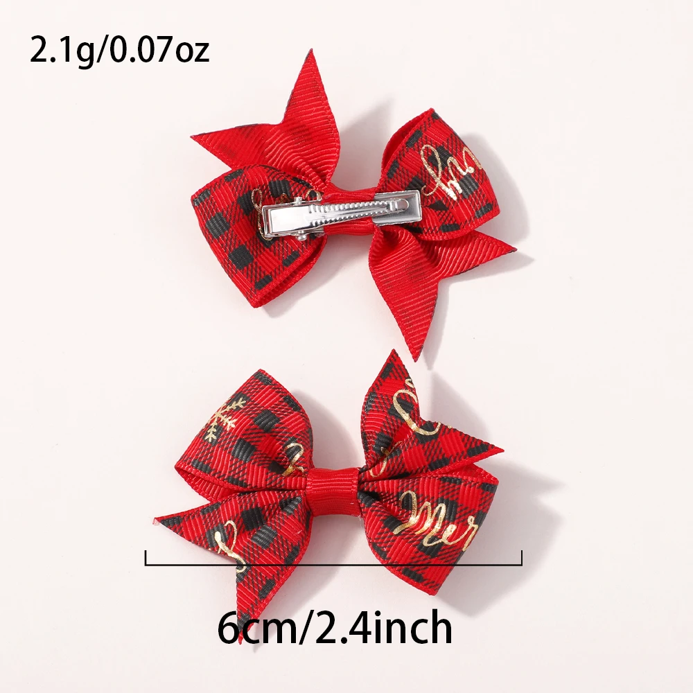 Pinzas navideñas para niños – Lazos de elfo y Papá Noel - imagen 5
