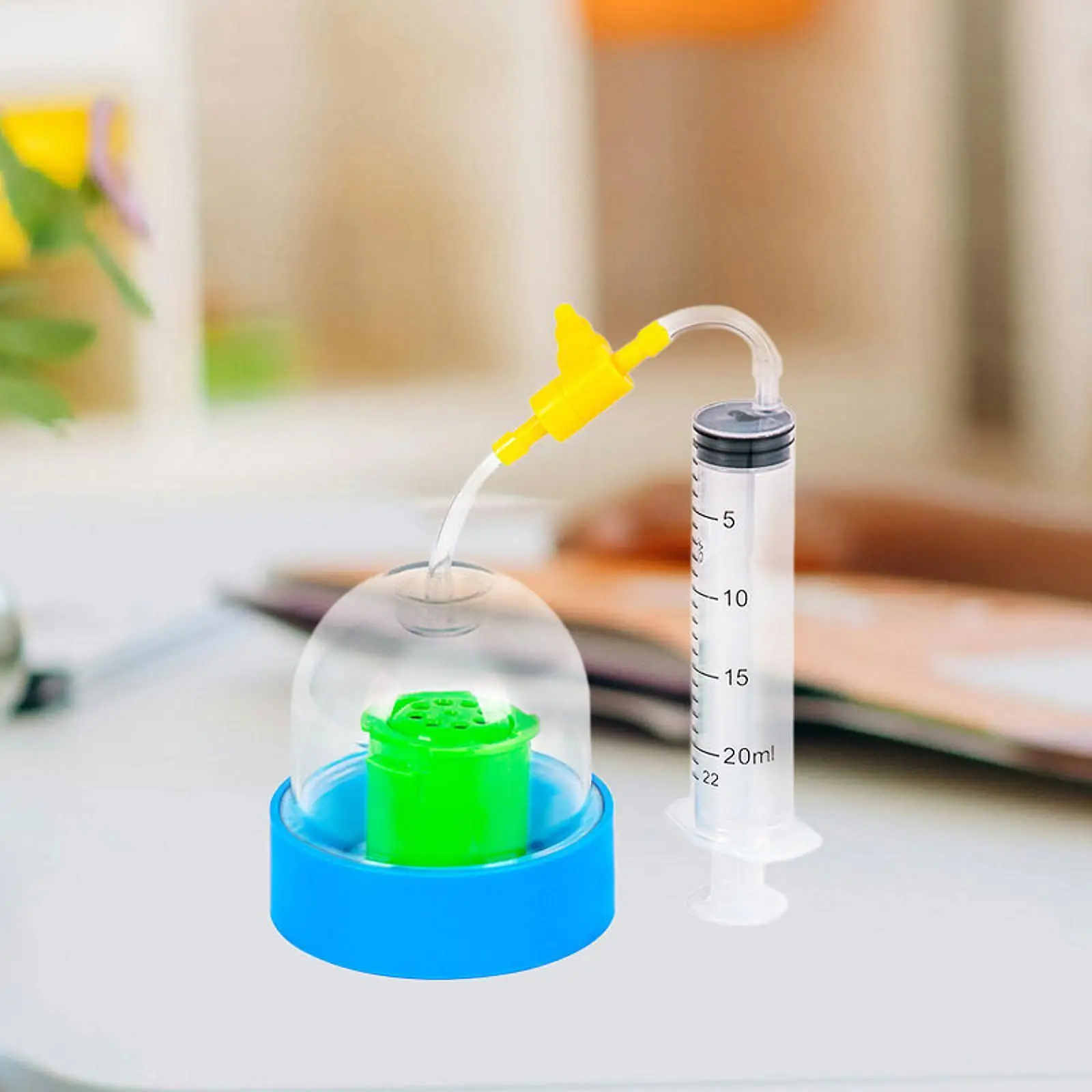 Vacuum Sound Kit Interactive Scientific Experimental Tool for Boys and Girls Classroom Children Teenager Students