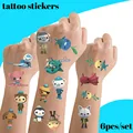 tattoo stickers 6pcs