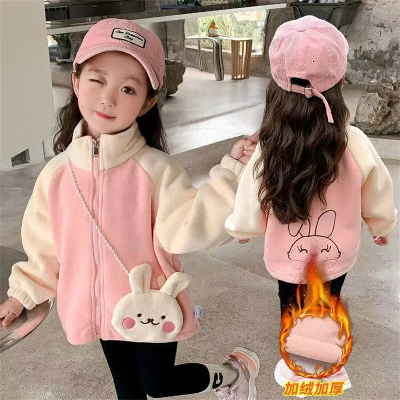 Abrigo acolchado de invierno para bebé niña cálido y suave