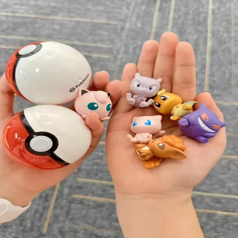 Funismo Pokémon Palmsize Wonders Series 3 lindas figuras de Poké Ball Actioin caja ciega figuras coleccionables adornos regalos para niños