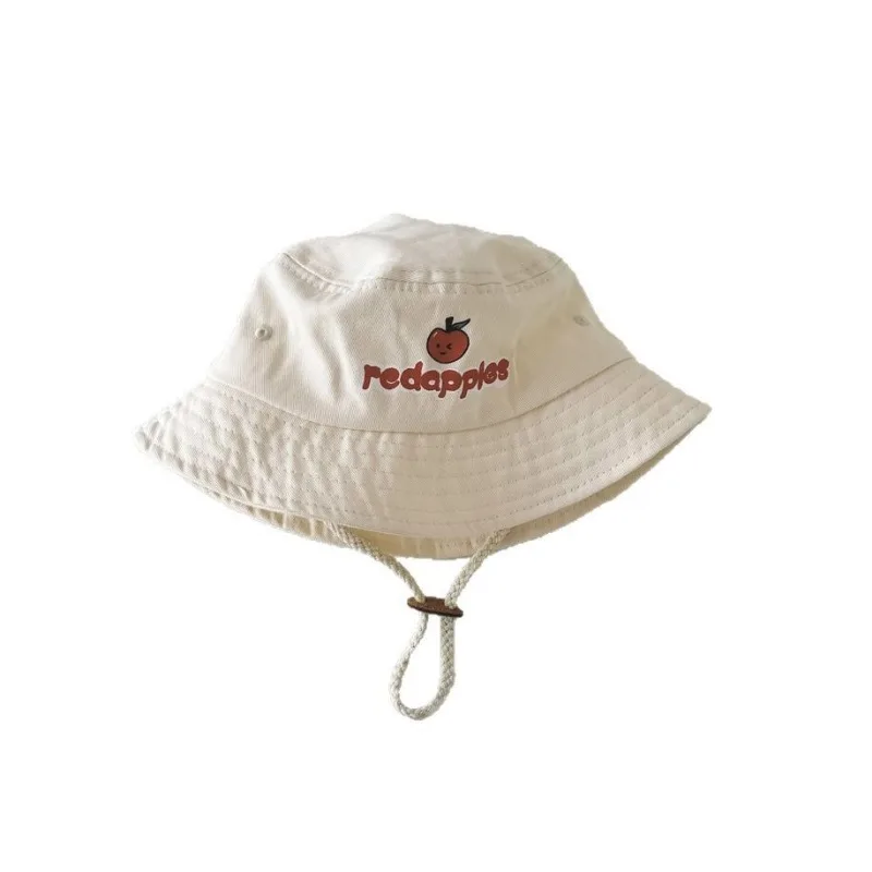 1 pieza dulce sombrero de cubo de fruta de dibujos animados para niños niño niña moda coreana niños sombrero de pescadores Primavera Verano viaje sombrilla sombrero - imagen 5