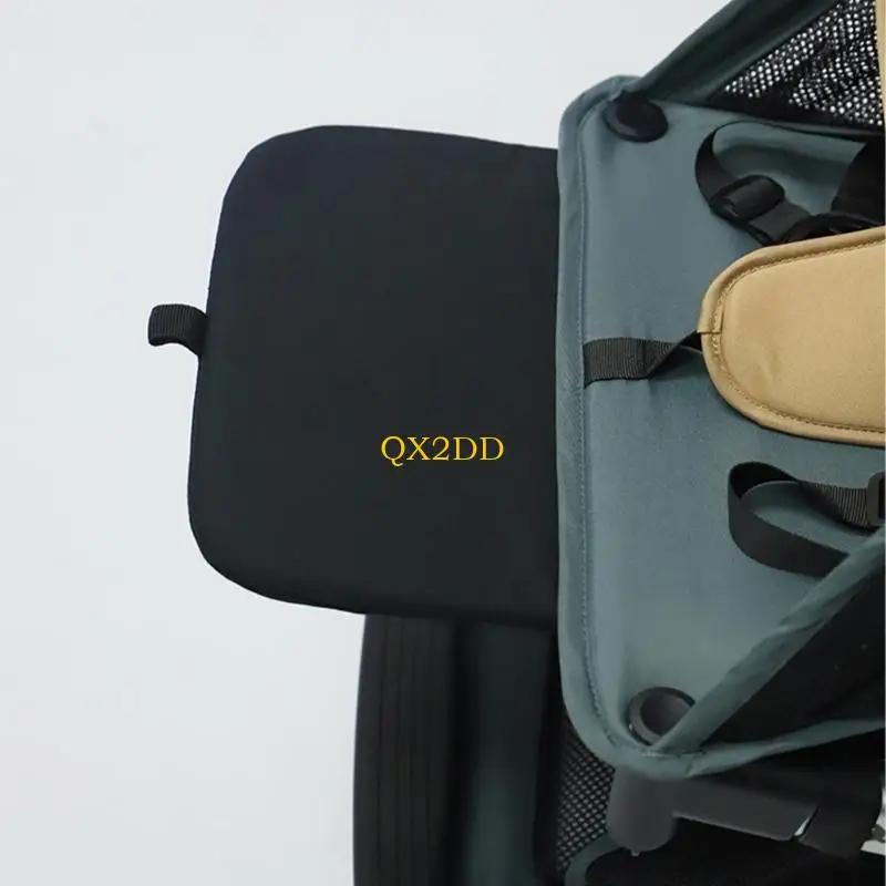QX2D Instalación rápida Carrollers para bebés Extensión reposapiés 30x30cm Descanso piernas expandibles Diseño amplia - imagen 4