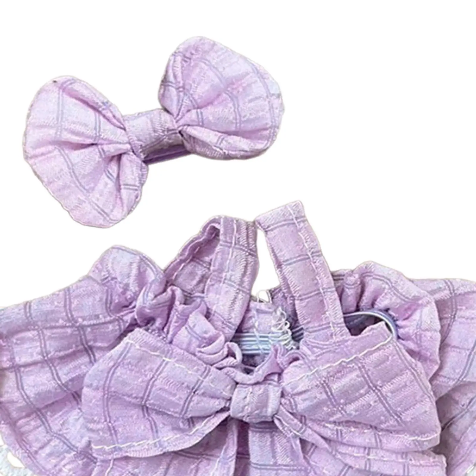 Strap Dress Dress up Costumes for Kids Cartoon Doll Accessories Clothing Plush Doll Clothes Doll Clothing Movie Doll Clothes