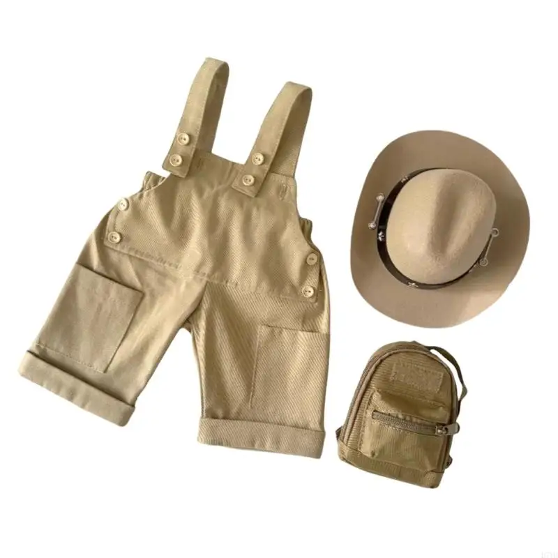 D7YD-mameluco esencial para fotografía bebé, sombrero para recién nacidos 0 a 1 mes, traje seguro poliéster suave, - imagen 2