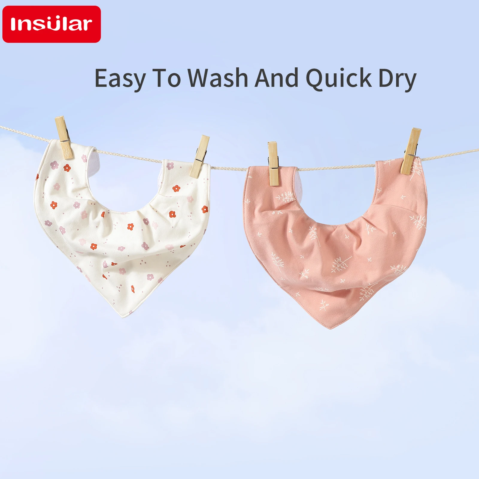 Babero para bebé, Baberos de muselina de algodón puro para bebé, toallas triangulares para Saliva, conjunto impermeable resistente a las manchas, gasa de cuatro capas transpirable