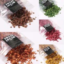 Hojas Miniatura para Maquetas, Diseño de Paisajes, Simulación de Micro Paisajes, Hojas, Mechones de Césped, Terreno en Miniatura