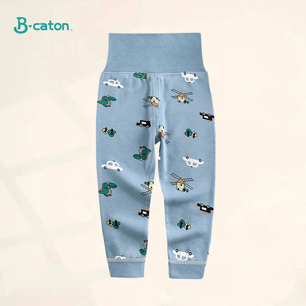 Conjunto de pijamas para niños de primavera y otoño, conjuntos de Calzoncillos largos de algodón de cintura alta para niños y niñas, conjunto de ropa interior de algodón para 1-6 años - imagen 5