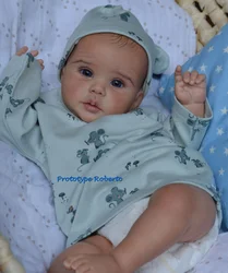 NPK Muñeca Reborn Roberto de tela con cuerpo suave – Edición artística