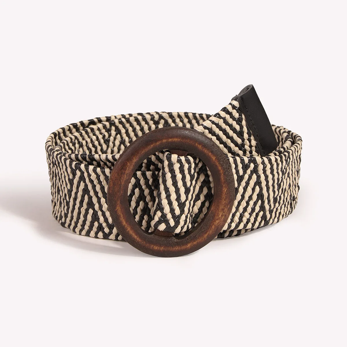 Deep round wooden