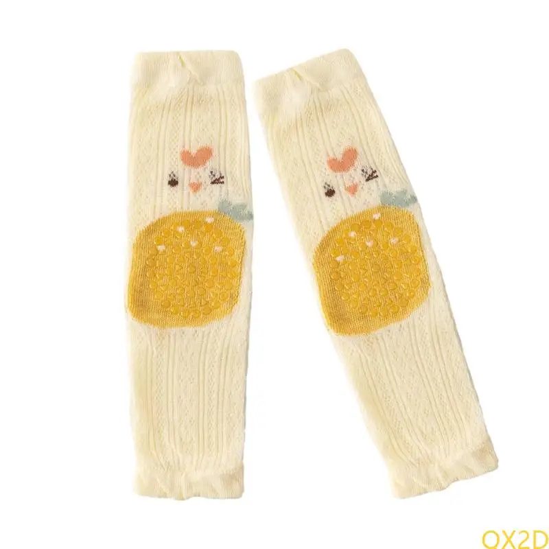 QX2D 1 par Muelas rodilla bebé que arrastran con los protectores las rodillas que aseguran gateo seguro día - imagen 3