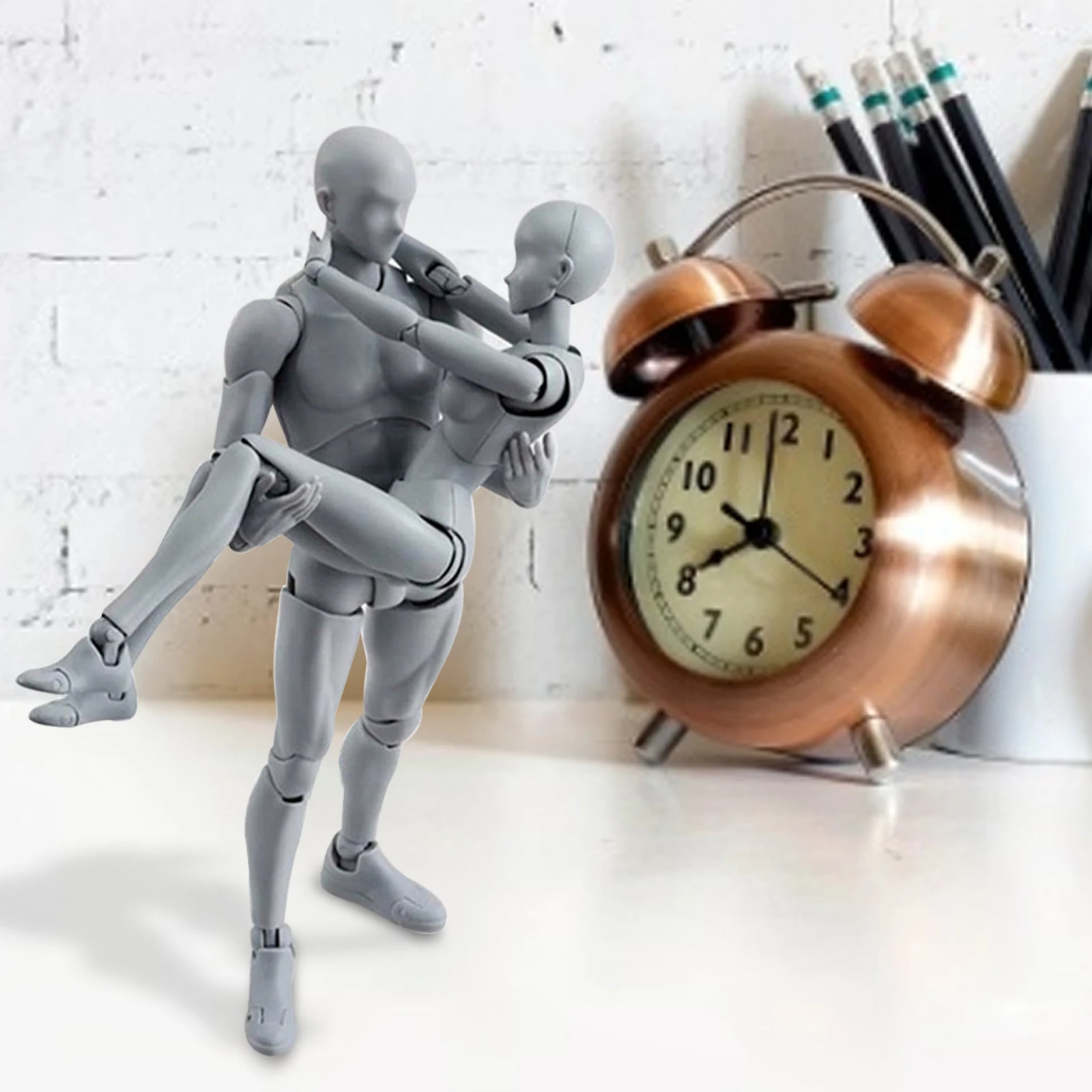 Maniquí de dibujo de figura Body-Chan Body Kun para artistas, cuerpo de PVC Kun y Body Chan Set, modelo de figura de acción, figura de dibujo SHF - imagen 4