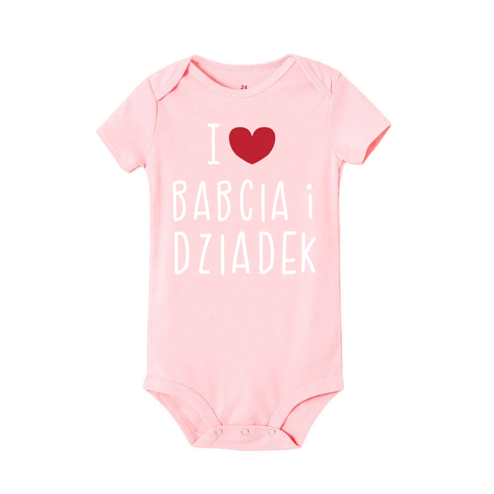 Pelele Babcia y Dziadek para recién nacido – Algodón suave - imagen 5