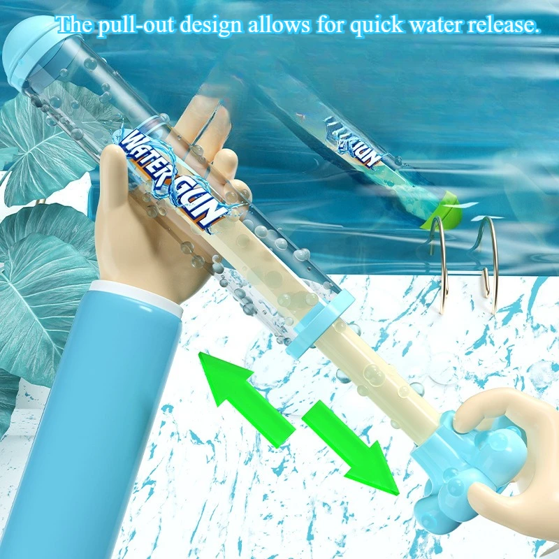 Pistola de agua con pulverizador de fuegos artificiales, juegos de salpicaduras al aire libre para actividades de césped y piscina, juguetes interactivos de verano para niños - imagen 2