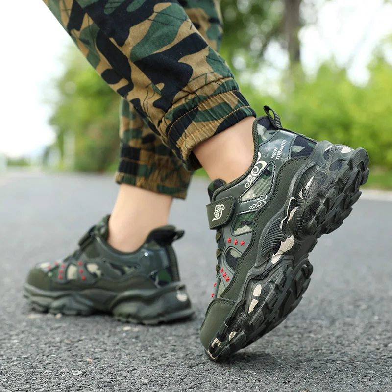 Variantes de color camuflaje de las zapatillas