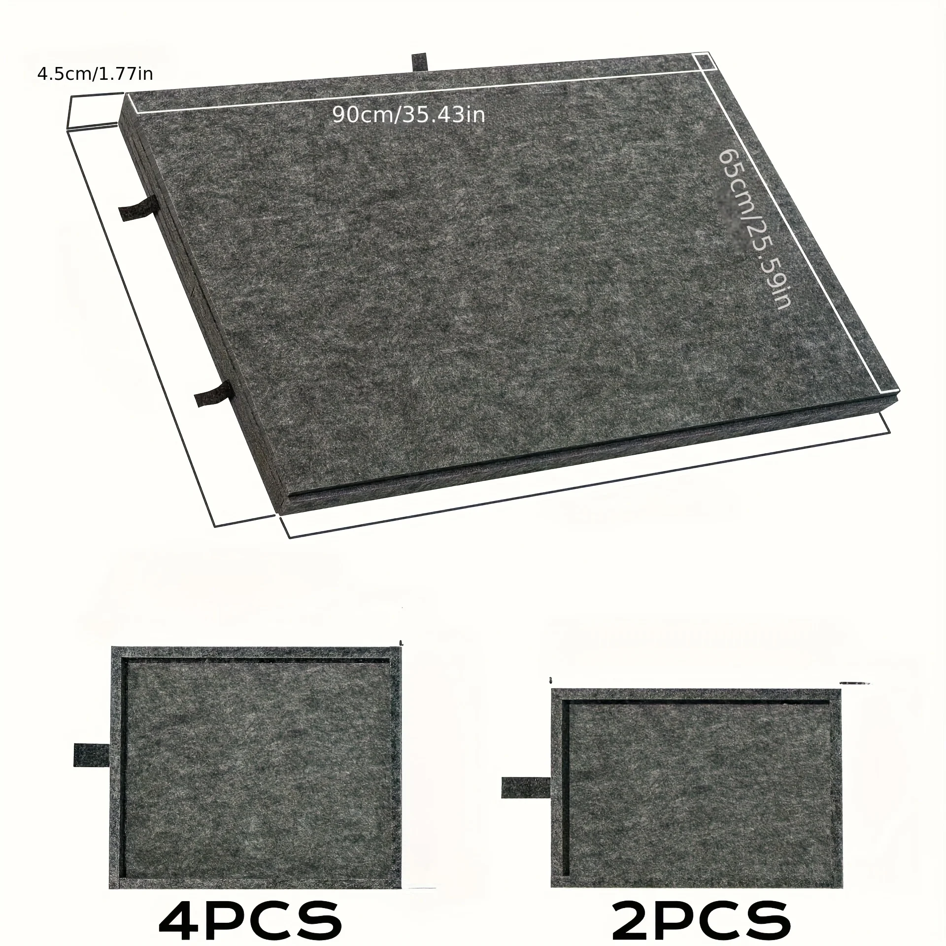 Mesa de rompecabezas portátil con soporte y tapa para organización - imagen 2