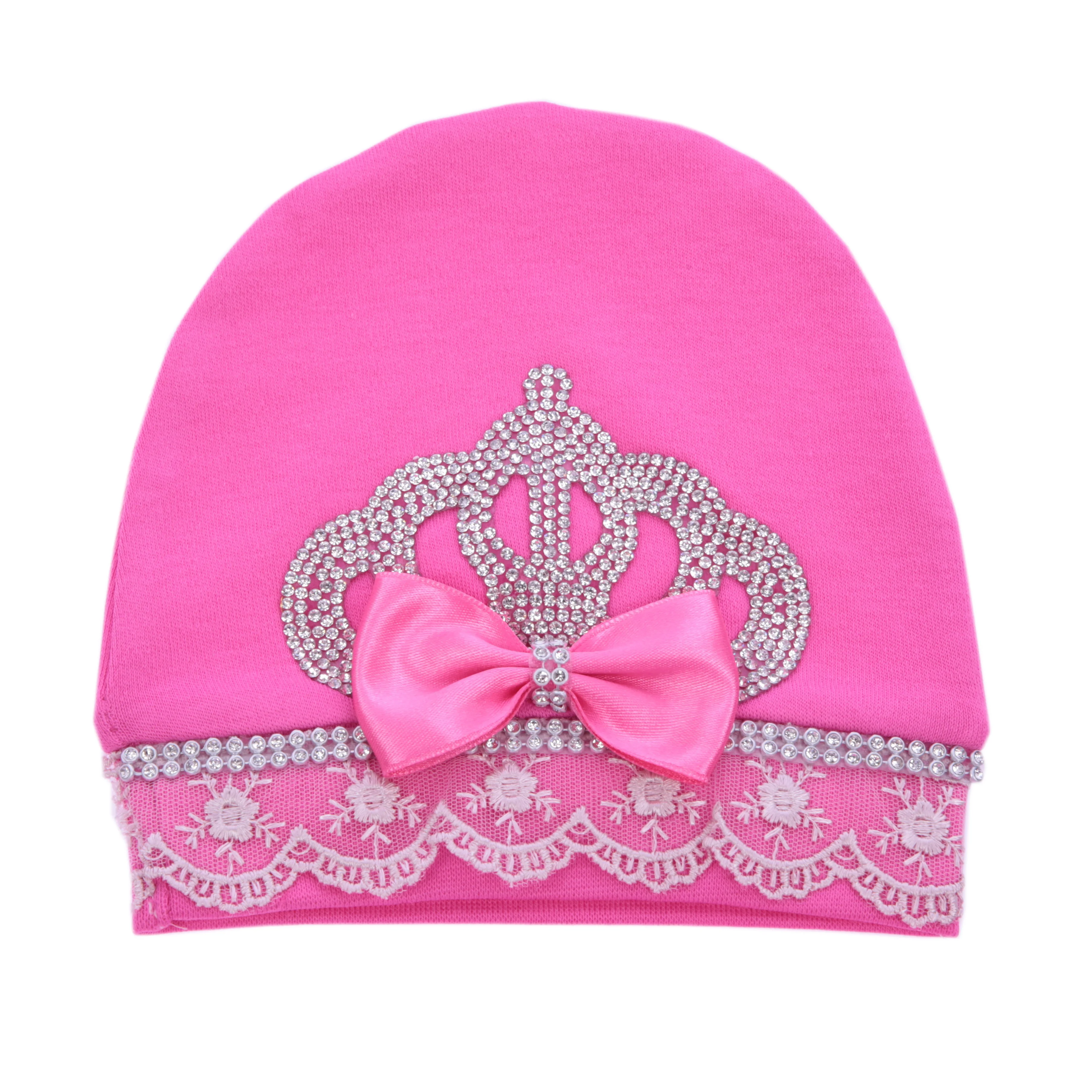 Conjunto de ropa de mameluco de corona de recién nacido Rosa caliente, diadema de flores, ropa brillante para Sesión de fotos, Layette, 4 piezas - imagen 4