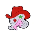 S0081red Cow Girl