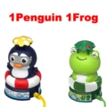 1 Penguin 1Frog