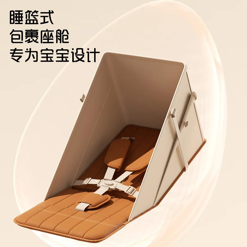 Cochecito plegable ligero para viajar con bebé – Sentado y tumbado - imagen 2