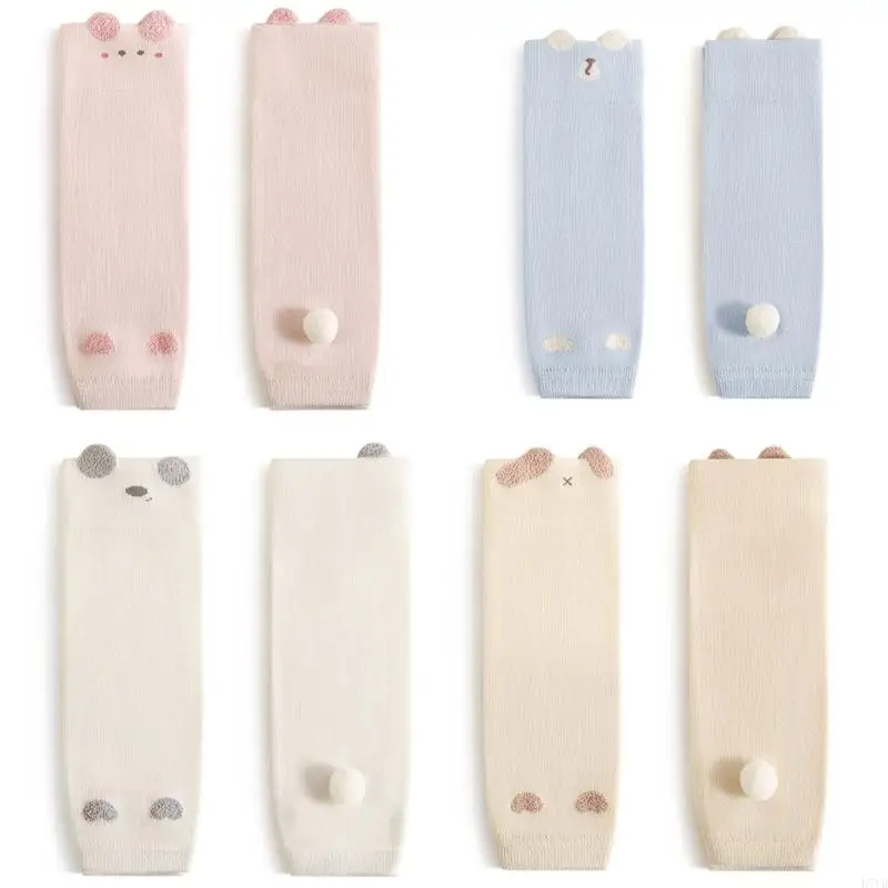 D7yd rodilla larga longitud rodilla para niños Cotton algodón peinado Mangas rodilla invierno Diseño no