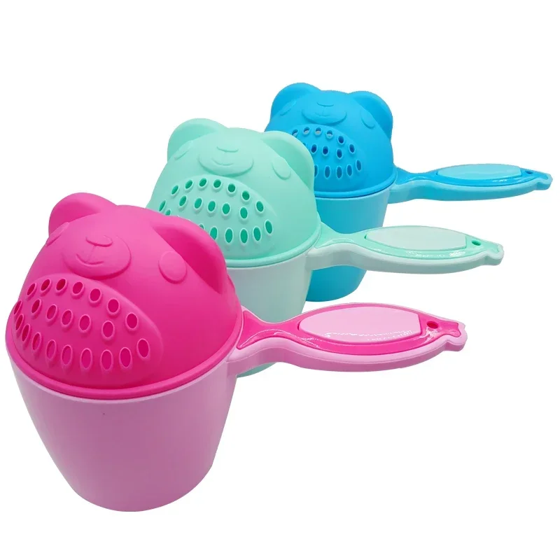 Taza de baño para bebé con asa y cucharas de juego sin BPA - imagen 2
