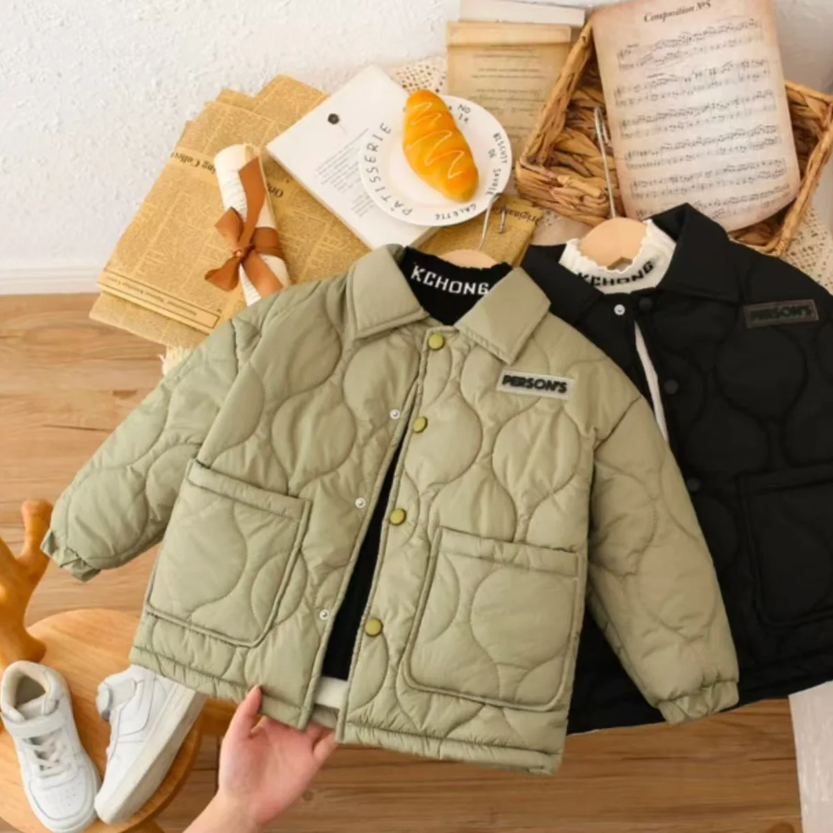 Chaqueta de algodón para niño – Cálida para otoño e invierno - imagen 5