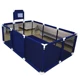 Blue 1 Soccer Goal