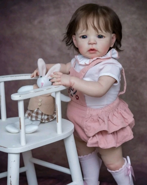 Muñeca de resina NPK con kit de bricolaje sin terminar detallada - imagen 2