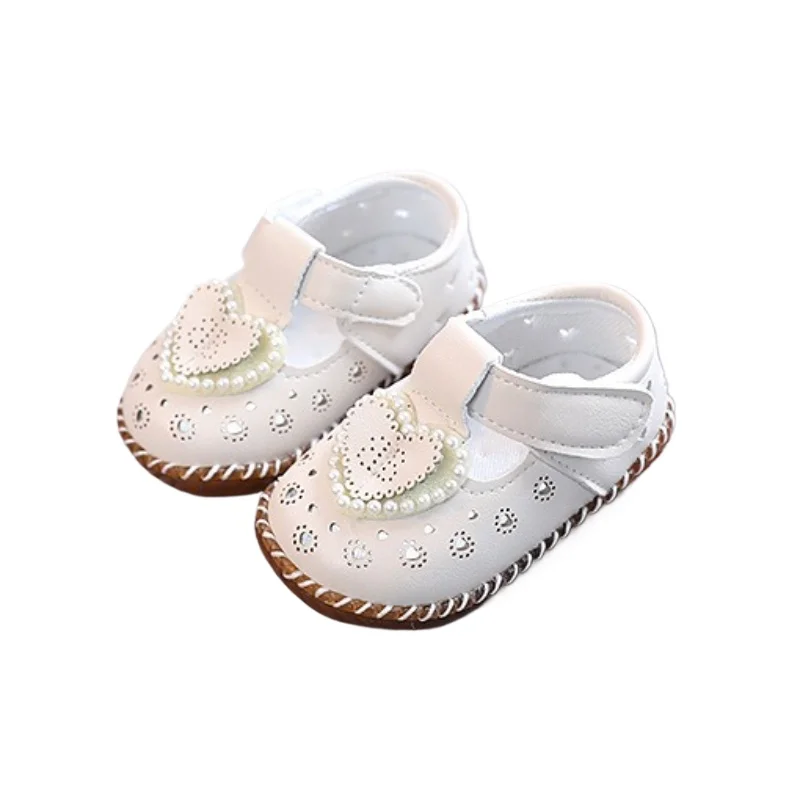 Nuevos primeros caminantes, moda de verano, zapatos sencillos para niña, suela blanda, cómodas, antideslizantes, transpirables, sandalias para bebé recién nacido - imagen 5