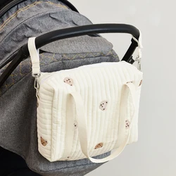 Bolsa muda bordada para cochecito de bebé
