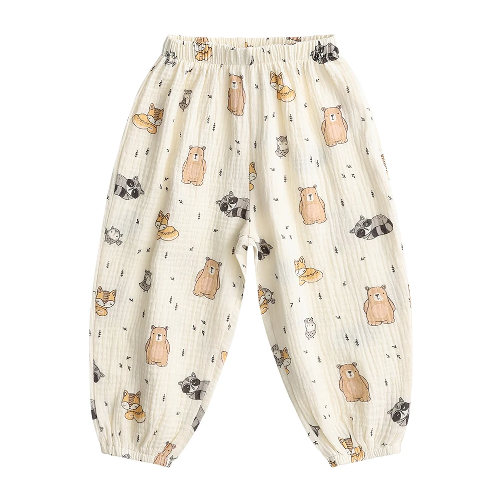 Pantalones holgados transpirables para niños – Estampados divertidos - imagen 4