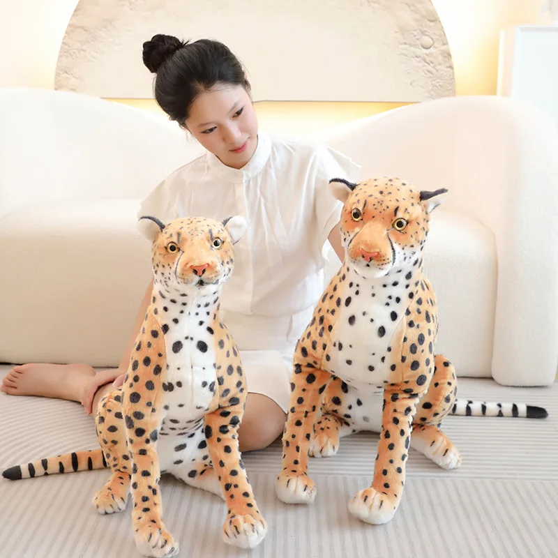 Peluche guepardo sentado juguete de felino - imagen 4