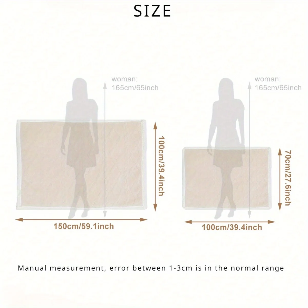 Manta de lana de Coral para la siesta, cojín multifuncional para oficina, dormitorio, sofá, manta de viaje, 1 unidad - imagen 2