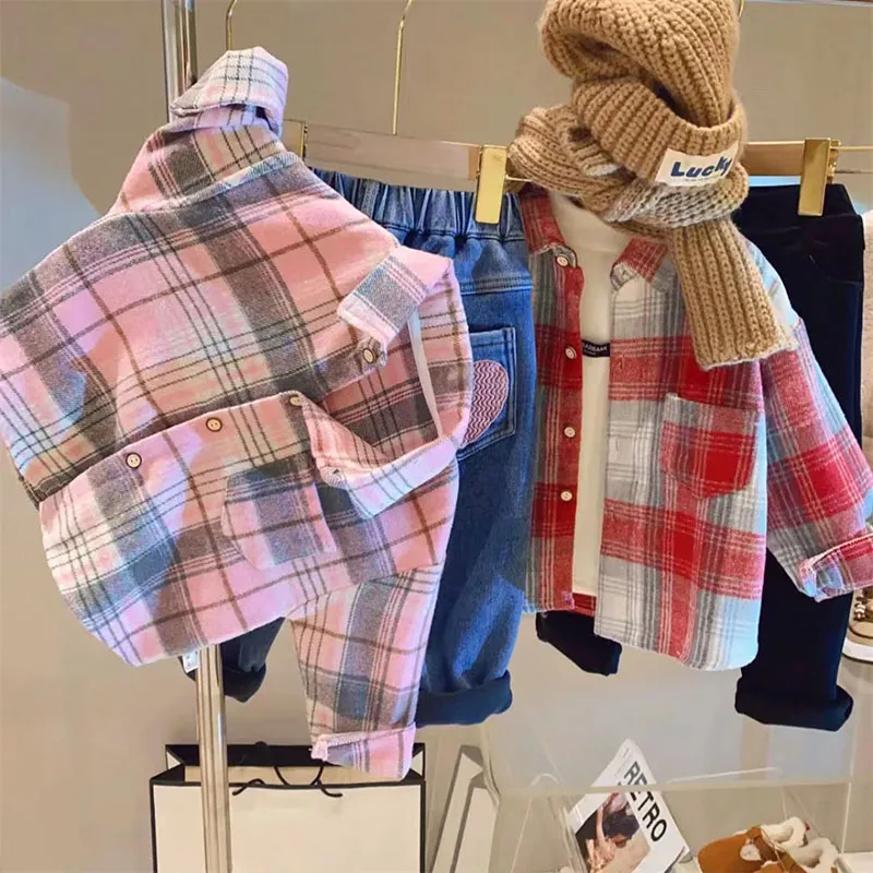 MILANCEL Camisa a cuadros vintage para niño - Colección otoño - imagen 5