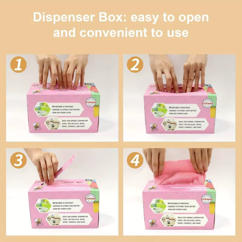 Toallitas reutilizables para bebé – Paños de limpieza sin pelusa - imagen 5