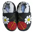 ladybug flower brown