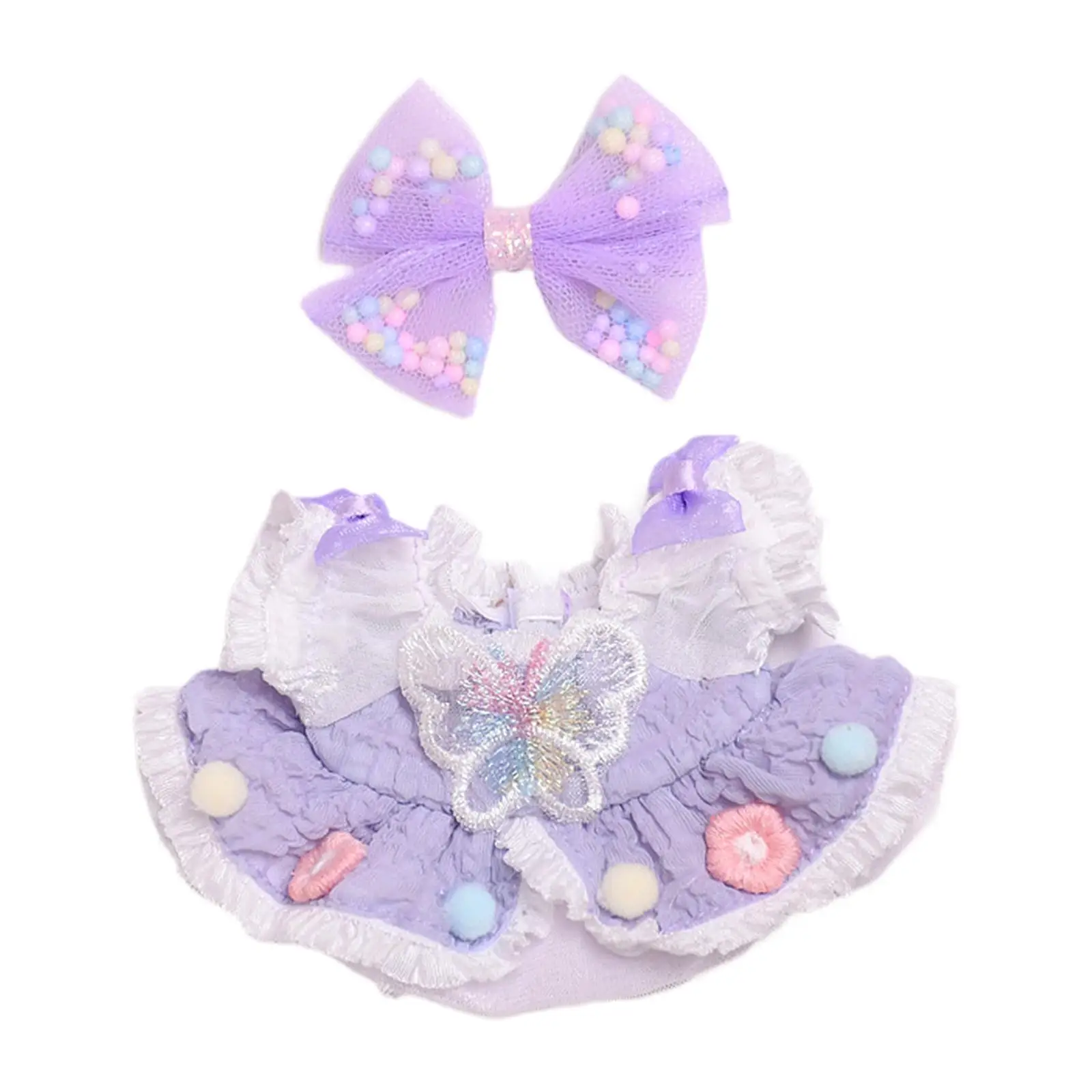 6.69inch Doll Clothes DIY Doll Toy Cute Stylish Doll Clothing for Gift Party