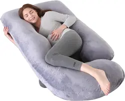Almohada corporal de embarazo forma G – Soporte lateral para dormir