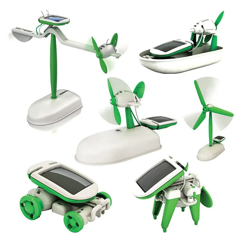 Robot solar educativo con experimentos científicos para niños - imagen 2