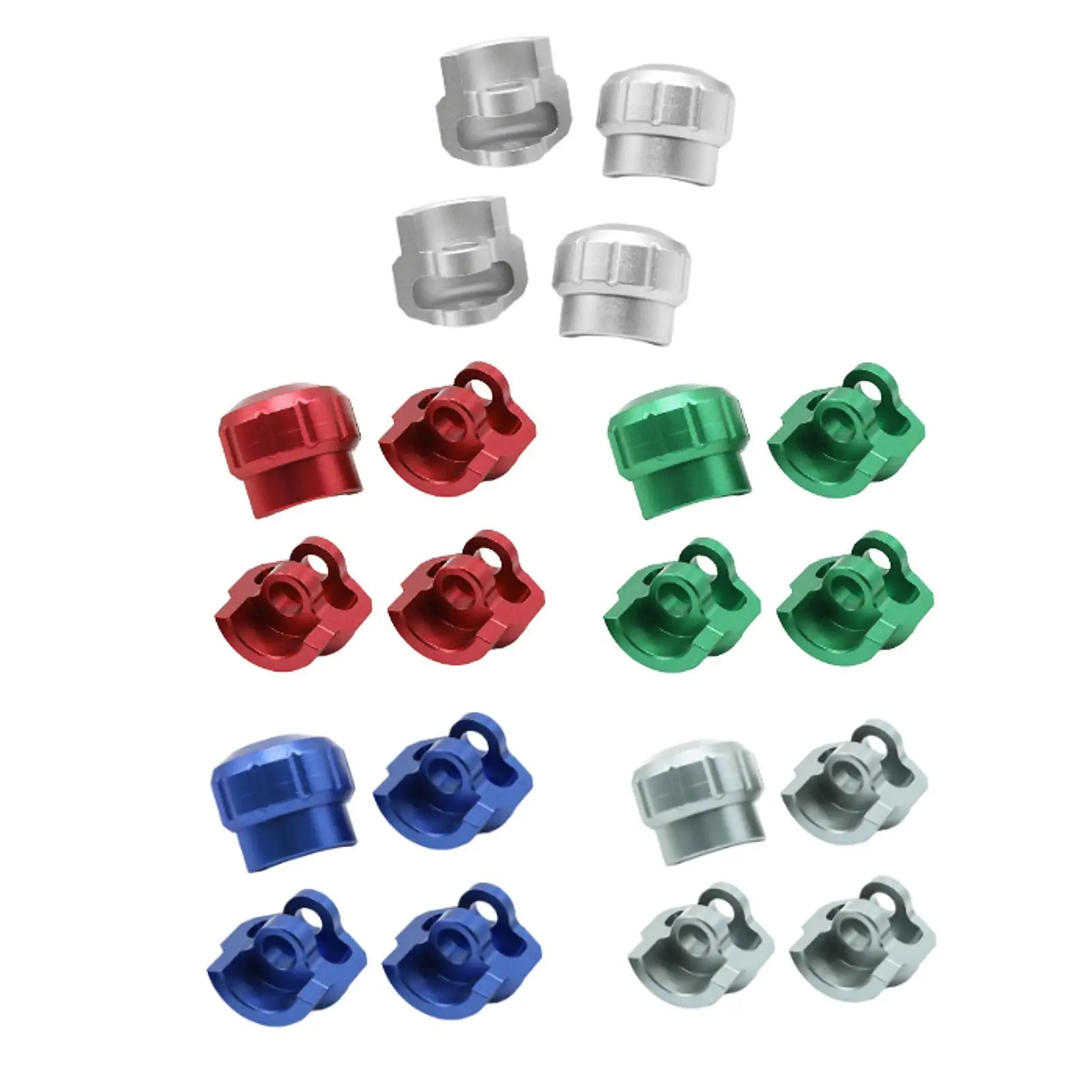 4Pcs 1/8 1/7 Shock Cap Protector for Ara106040T2 Ara106042T1 Ara106044T1
