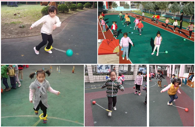 Pelota para saltar infantil de PVC con superficie antideslizante