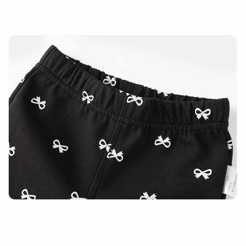 Pantalones verano informales para niños con lazo y estilo acampanado - imagen 3