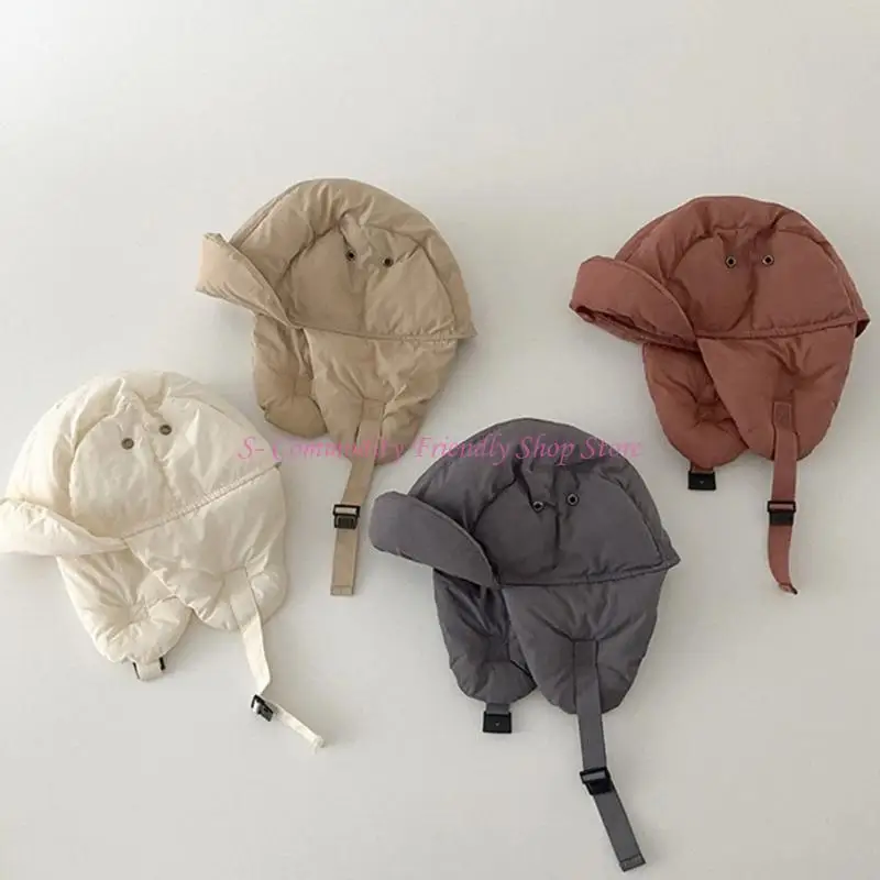 Gorro de bebé antiviento con protección para los oídos – Invierno - imagen 4