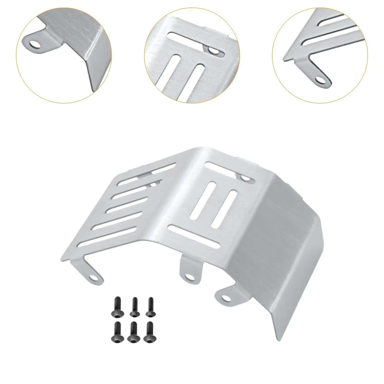 RC Motorcycle Front Guard Plate for RC Motorcycles RC Cars for Losi 1/4 Promoto-mx Motorcycle RC Crawler 1/4 Front Chassis Armor