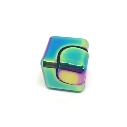 Spinner antiestrés de metal silencioso para niños y niñas