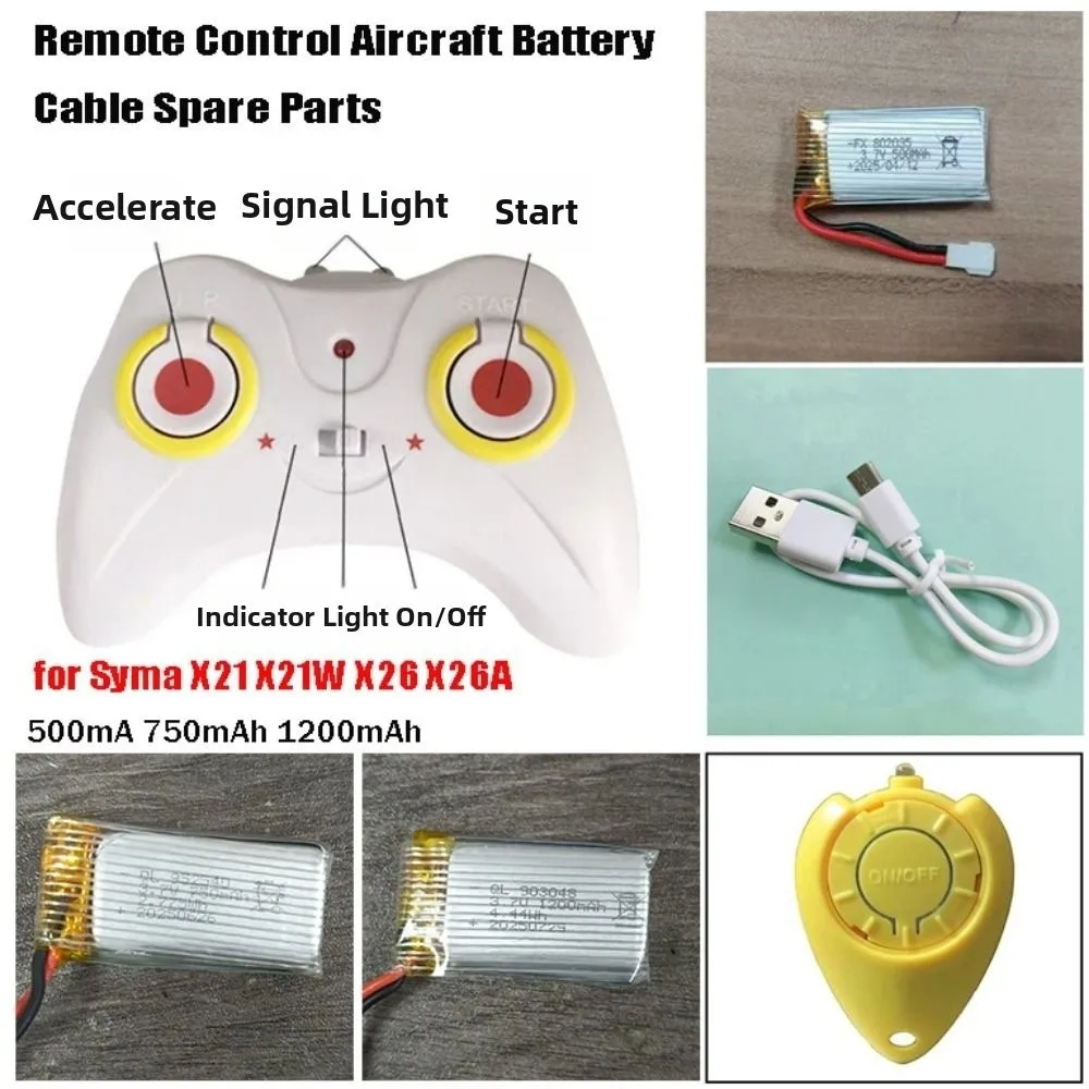 Batería para control remoto de drone RC – Cargador incluido - imagen 3