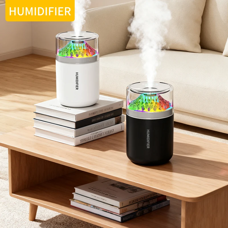Humidificador de 180ml, luz de ambiente colorida, mini taza de fragancia portátil para corte de coche, diseño de asiento, spray delicado, humidificación para el hogar - imagen 2